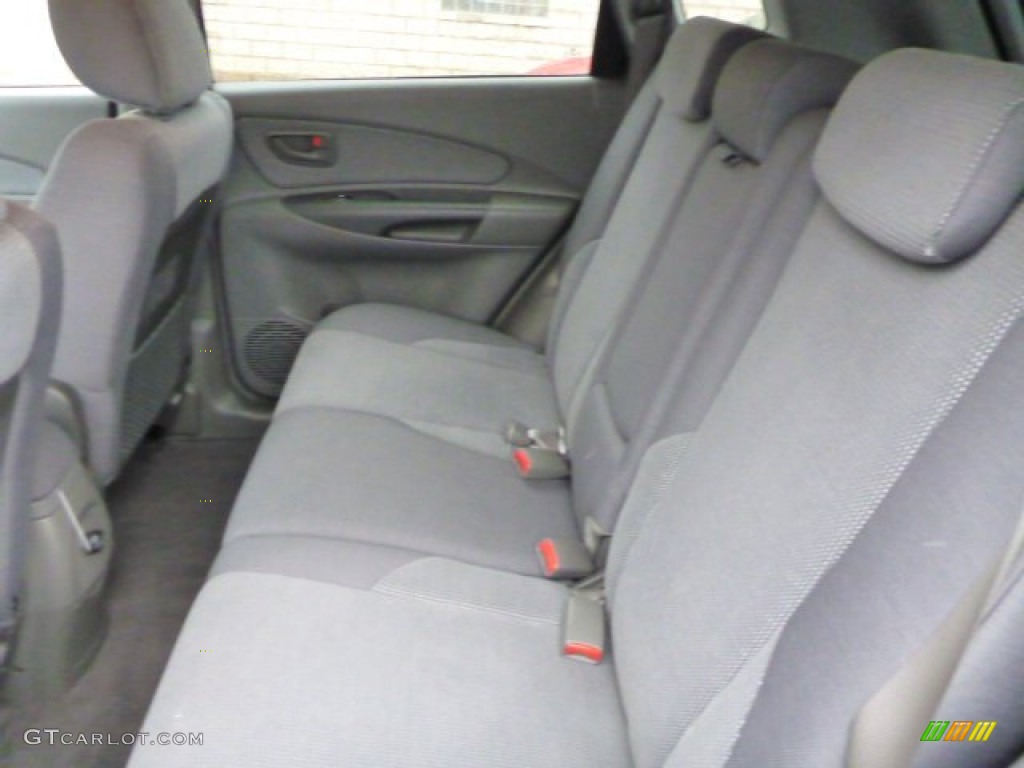 2007 Hyundai Tucson GLS Rear Seat Photos