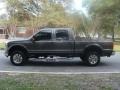 2008 Dark Shadow Grey Metallic Ford F350 Super Duty Lariat Crew Cab 4x4  photo #7