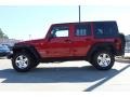 Flame Red - Wrangler Unlimited Rubicon 4x4 Photo No. 5