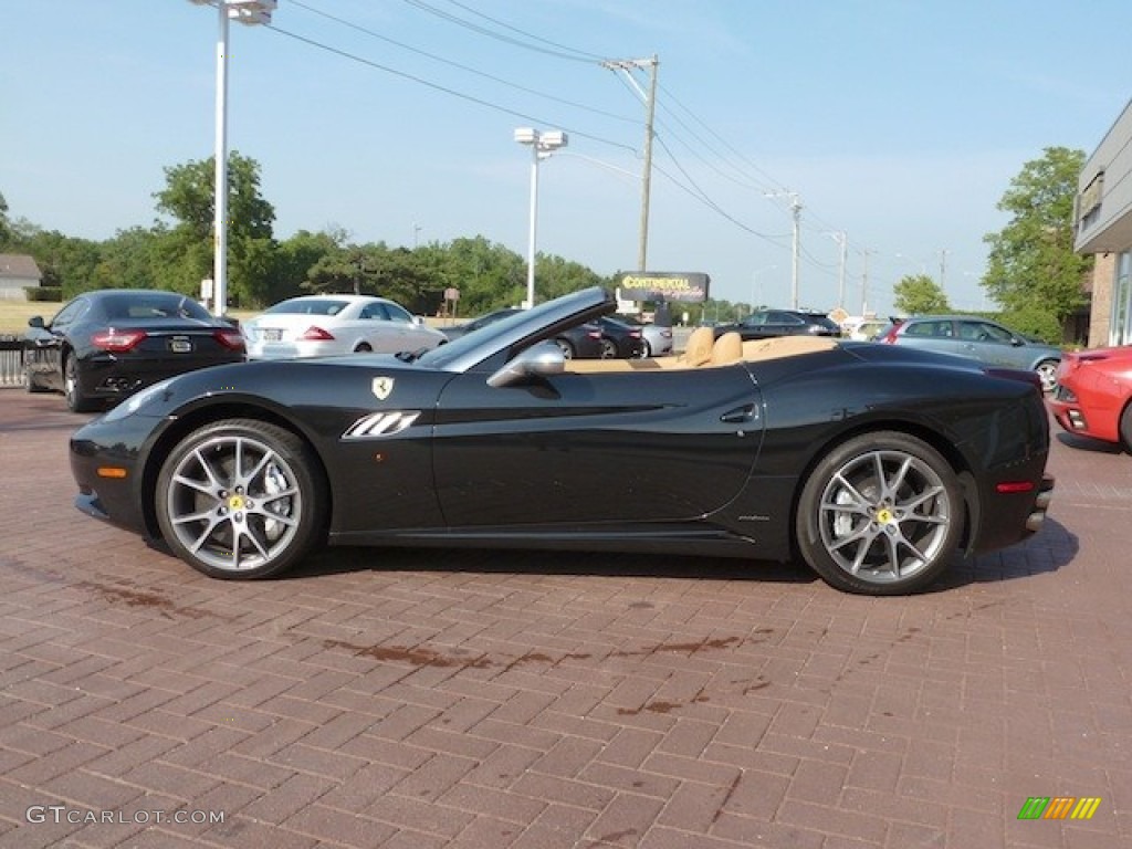 Nero Daytona (Black Metallic) 2012 Ferrari California Standard California Model Exterior Photo #77852964