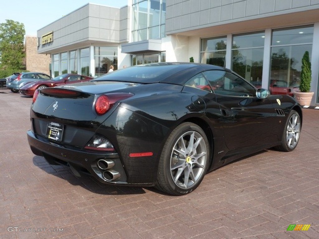 Nero Daytona (Black Metallic) 2012 Ferrari California Standard California Model Exterior Photo #77853117
