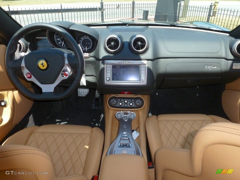 2012 Ferrari California Standard California Model Beige (Beige) Dashboard Photo #77853318