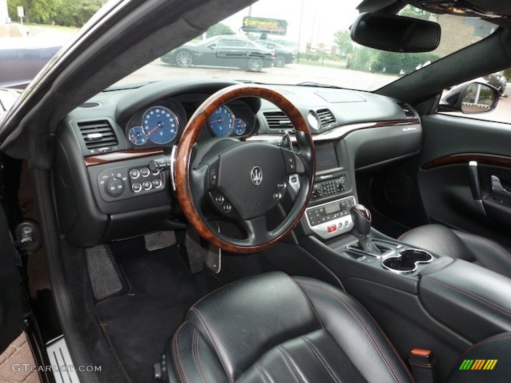 Nero Interior 2009 Maserati GranTurismo Standard GranTurismo Model Photo #77853958