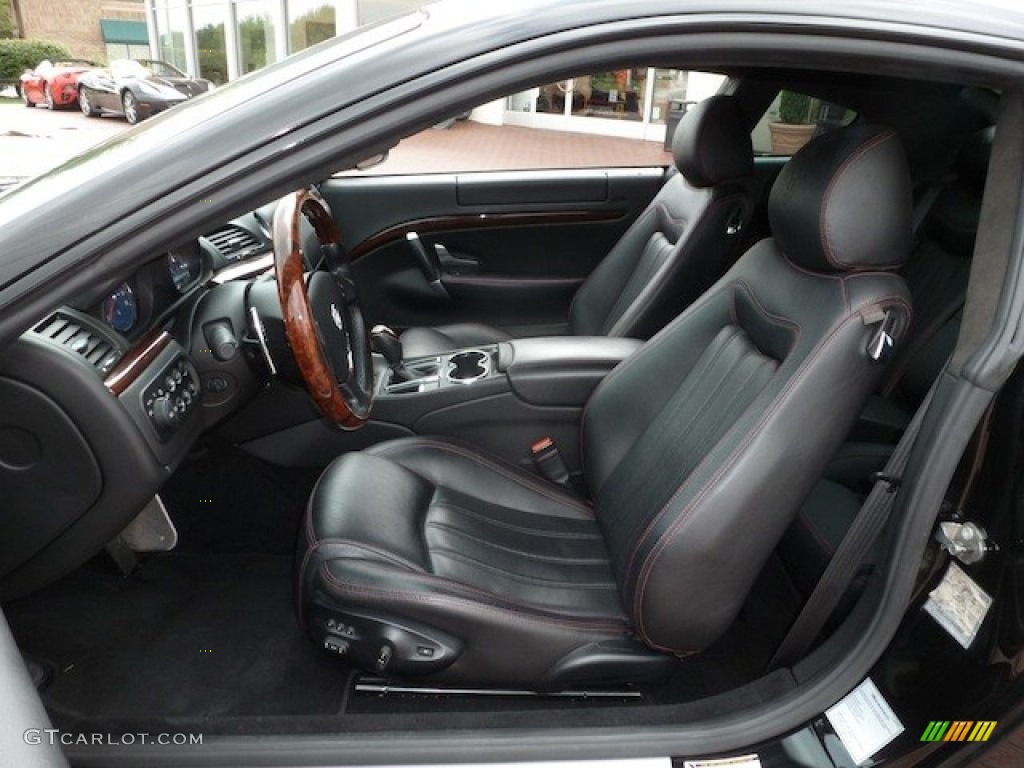 Nero Interior 2009 Maserati GranTurismo Standard GranTurismo Model Photo #77853979