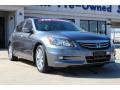 2011 Polished Metal Metallic Honda Accord EX-L V6 Sedan  photo #2