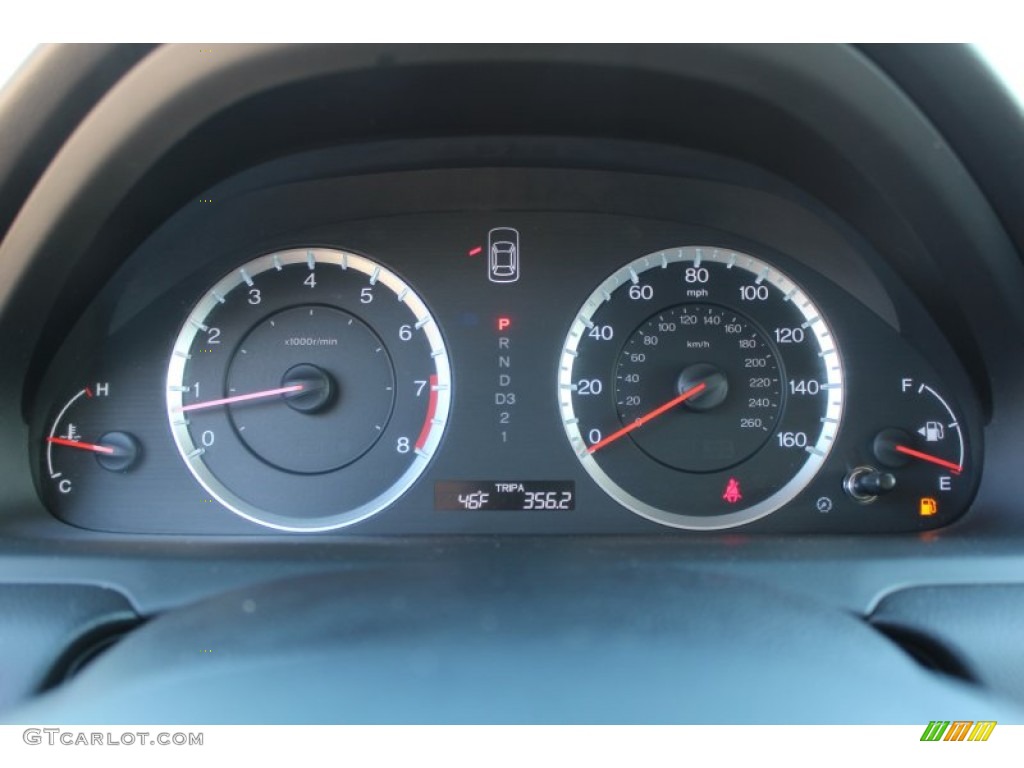 2011 Accord EX-L V6 Sedan - Polished Metal Metallic / Gray photo #12