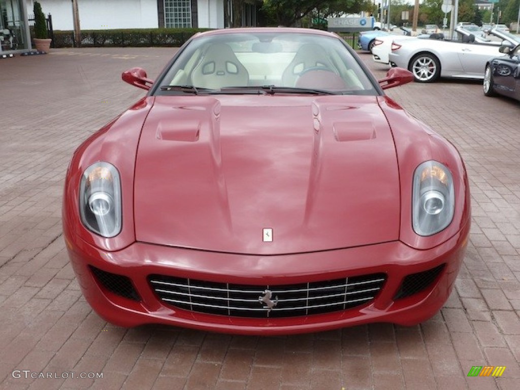 Rosso Mugello (Dark Red) 2009 Ferrari 599 GTB Fiorano Standard 599 GTB Fiorano Model Exterior Photo #77854637