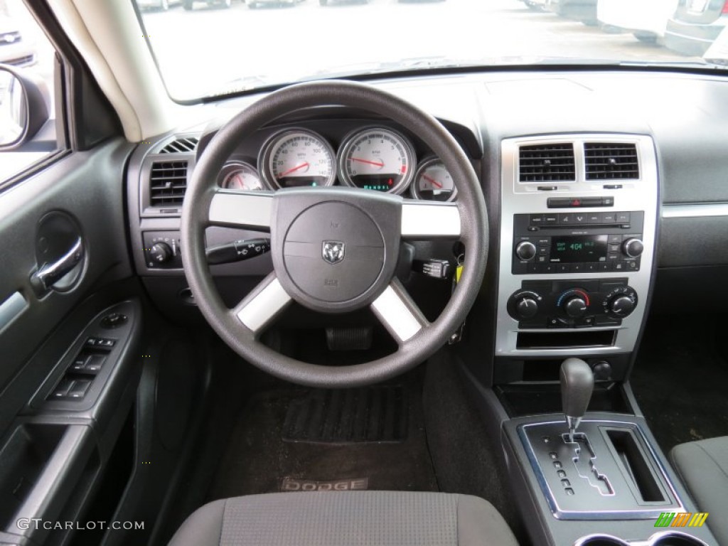 2009 Charger SXT - Deep Water Blue Pearl / Dark Slate Gray photo #12