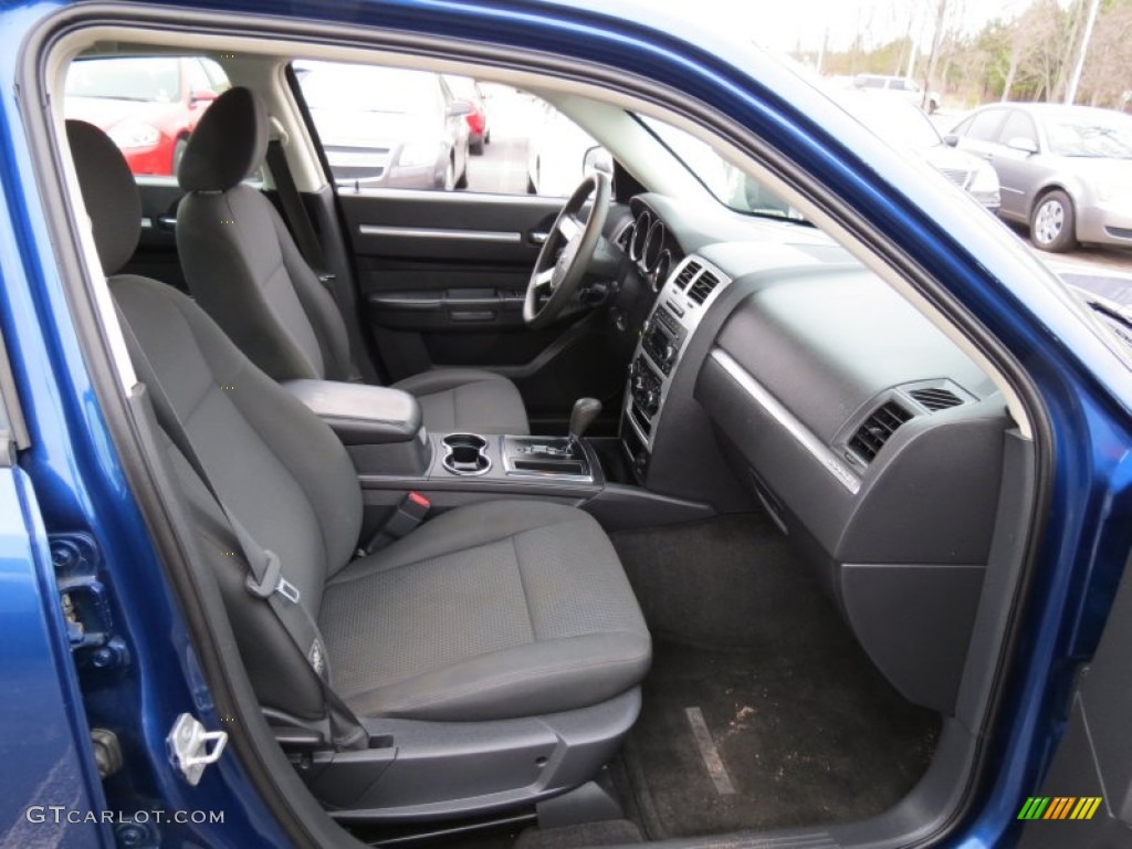 2009 Charger SXT - Deep Water Blue Pearl / Dark Slate Gray photo #13