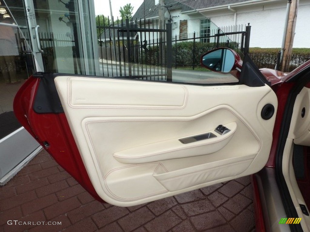 2009 Ferrari 599 GTB Fiorano Standard 599 GTB Fiorano Model Cream Door Panel Photo #77854767