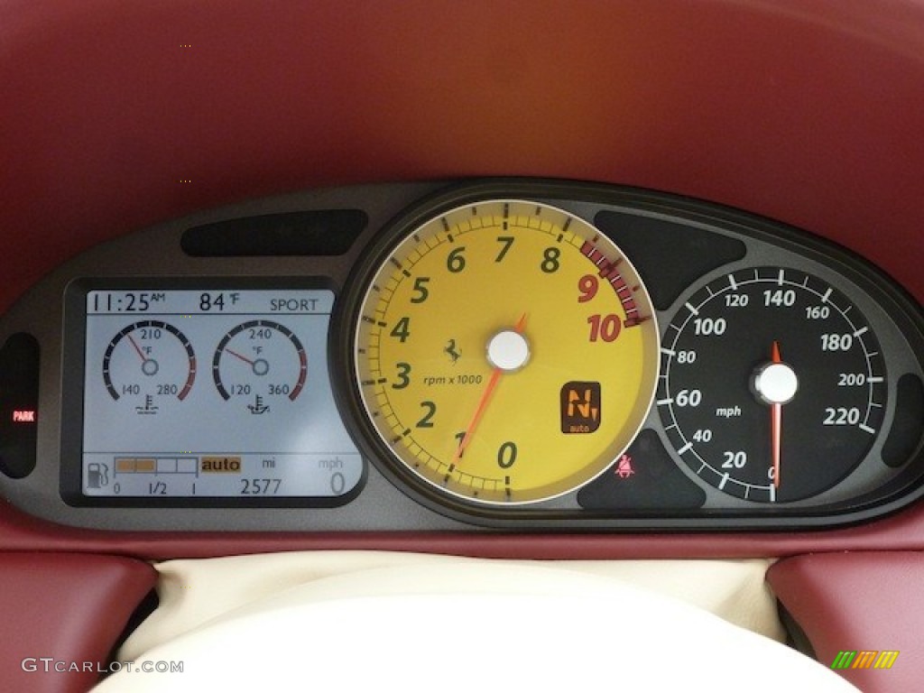 2009 Ferrari 599 GTB Fiorano Standard 599 GTB Fiorano Model Gauges Photo #77854962
