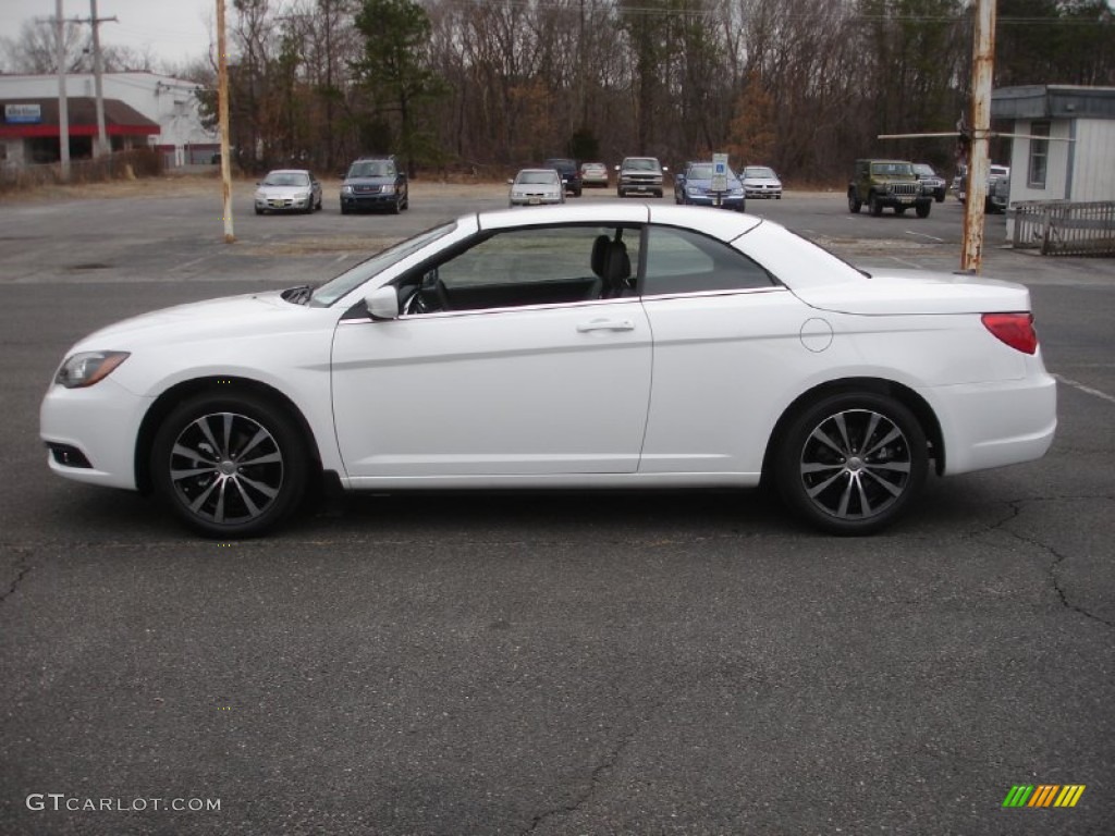 2013 200 S Hard Top Convertible - Bright White / Black photo #9