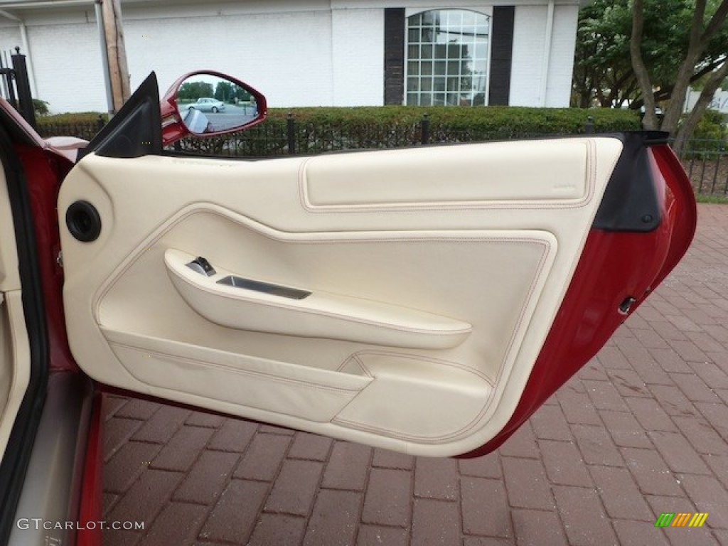 2009 Ferrari 599 GTB Fiorano Standard 599 GTB Fiorano Model Cream Door Panel Photo #77855067