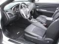 Black 2013 Chrysler 200 S Hard Top Convertible Interior Color