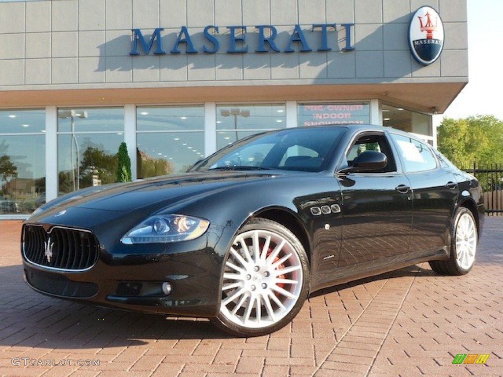 Nero (Black) 2013 Maserati Quattroporte S Exterior Photo #77855253