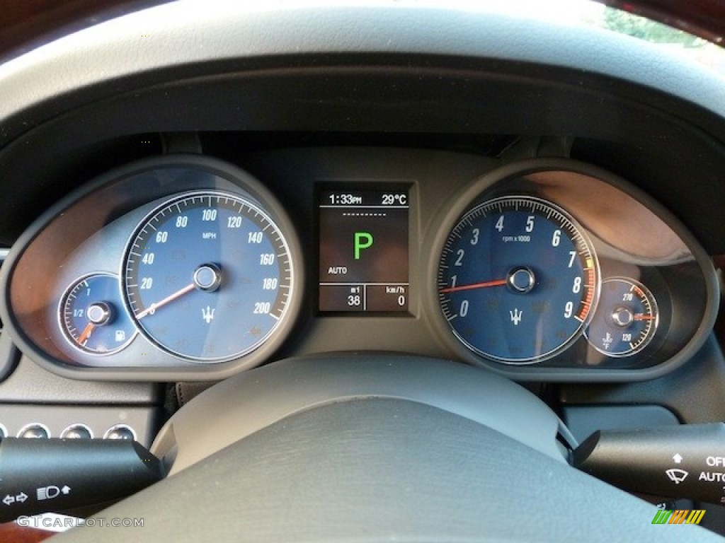 2013 Maserati Quattroporte S Gauges Photo #77855675