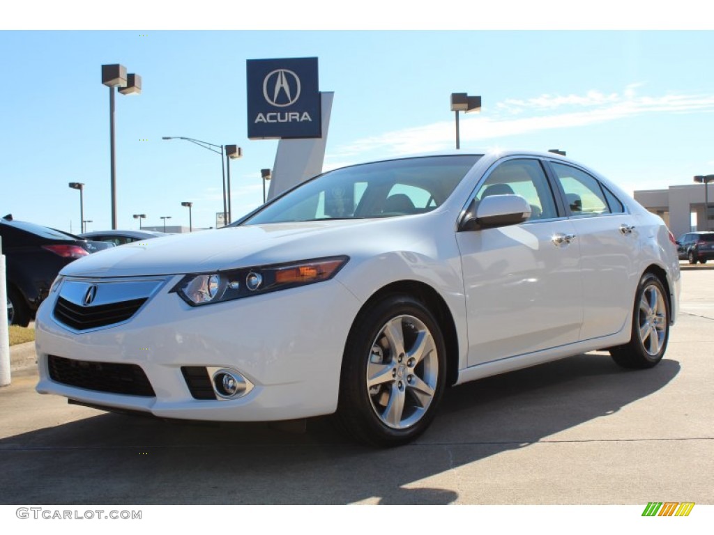 Bellanova White Pearl 2013 Acura TSX Technology Exterior Photo #77855696
