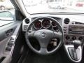 2006 Toyota Matrix Stone Gray Interior Steering Wheel Photo