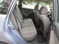 2006 Toyota Matrix Stone Gray Interior Rear Seat Photo