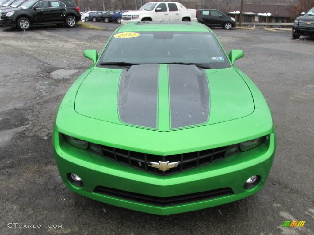 Synergy Green Metallic 2010 Chevrolet Camaro LT Coupe Synergy Special Edition Exterior Photo #77856276