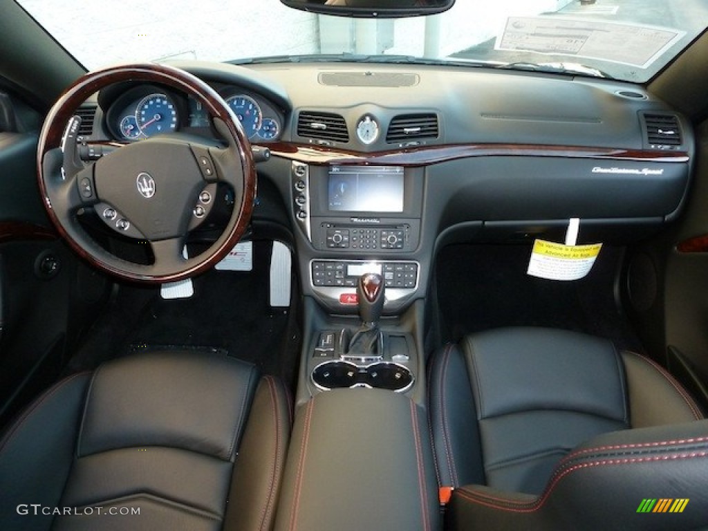 2013 Maserati GranTurismo Sport Coupe Nero Dashboard Photo #77856279