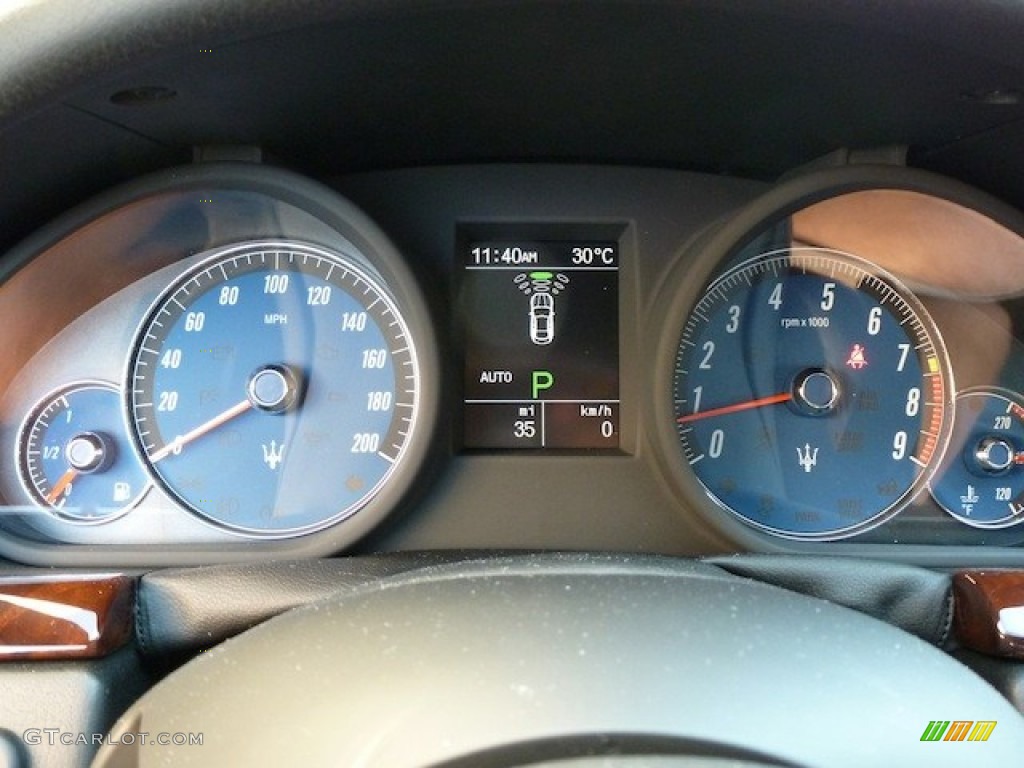 2013 Maserati GranTurismo Sport Coupe Gauges Photo #77856326