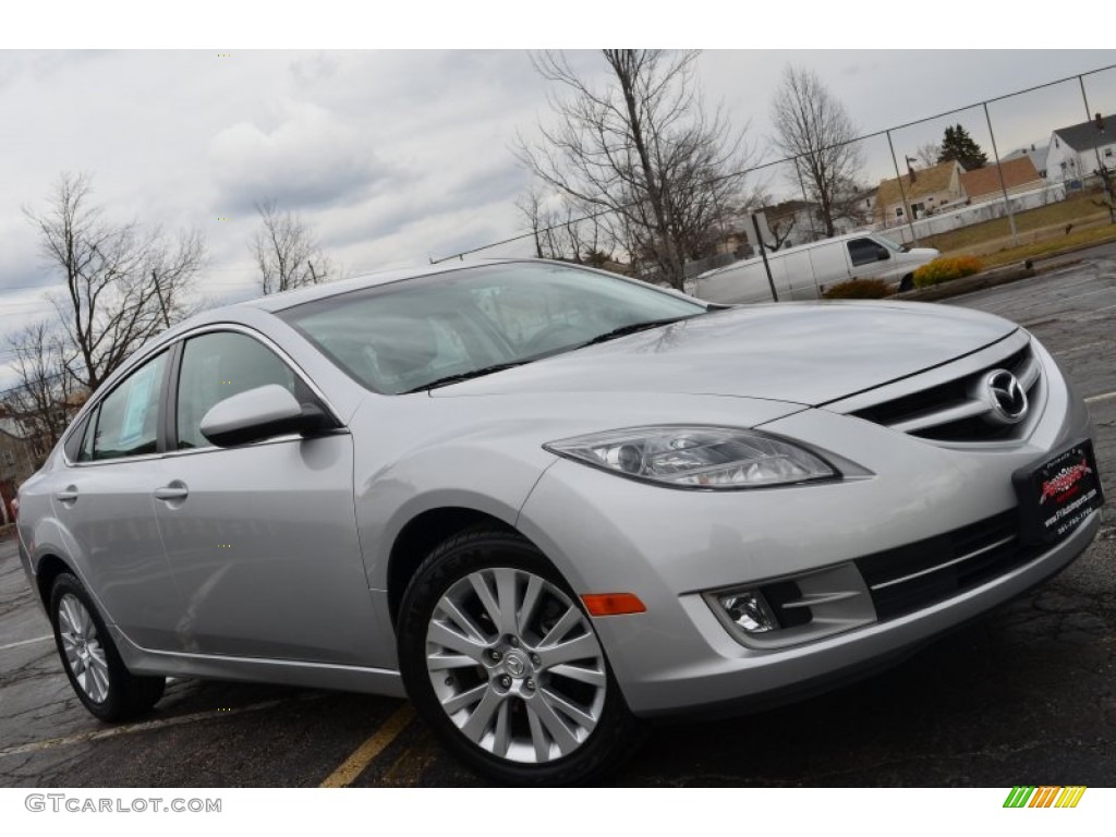 2010 MAZDA6 i Grand Touring Sedan - Brilliant Silver Metallic / Black photo #1