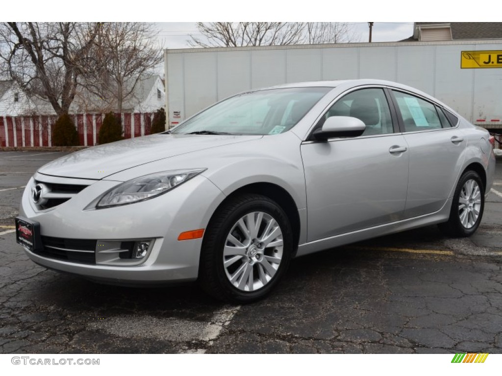 Brilliant Silver Metallic 2010 Mazda MAZDA6 i Grand Touring Sedan Exterior Photo #77856417