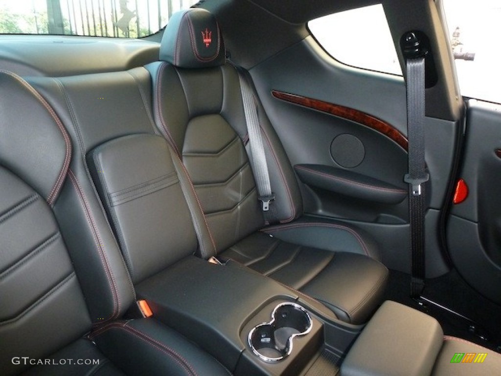 2013 Maserati GranTurismo Sport Coupe Rear Seat Photo #77856438