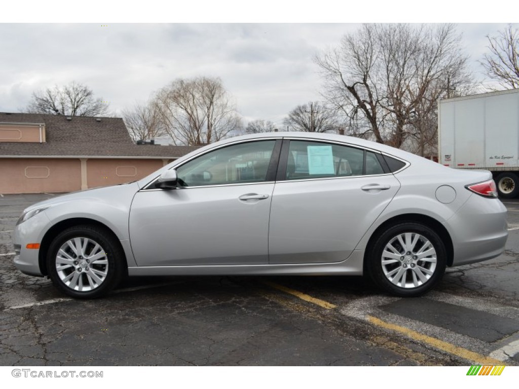 Brilliant Silver Metallic 2010 Mazda MAZDA6 i Grand Touring Sedan Exterior Photo #77856444