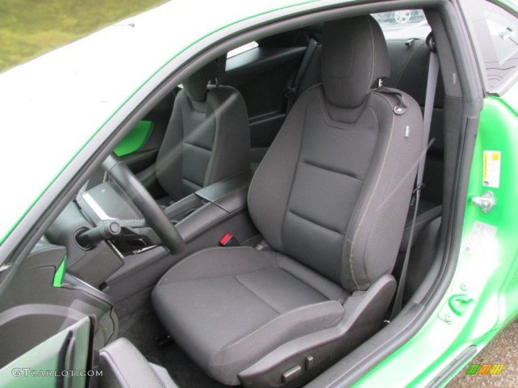 2010 Camaro LT Coupe Synergy Special Edition - Synergy Green Metallic / Black/Green photo #18