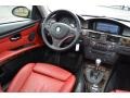 Coral Red/Black Interior Photo for 2008 BMW 3 Series #77857134