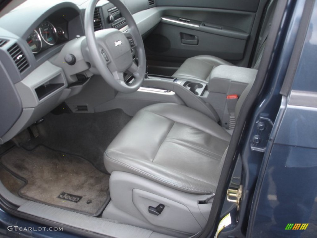 Medium Slate Gray Interior 2007 Jeep Grand Cherokee Laredo Photo #77857153