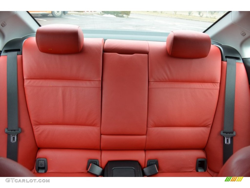 Coral Red/Black Interior 2008 BMW 3 Series 335xi Coupe Photo #77857420