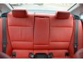 Coral Red/Black Rear Seat Photo for 2008 BMW 3 Series #77857420
