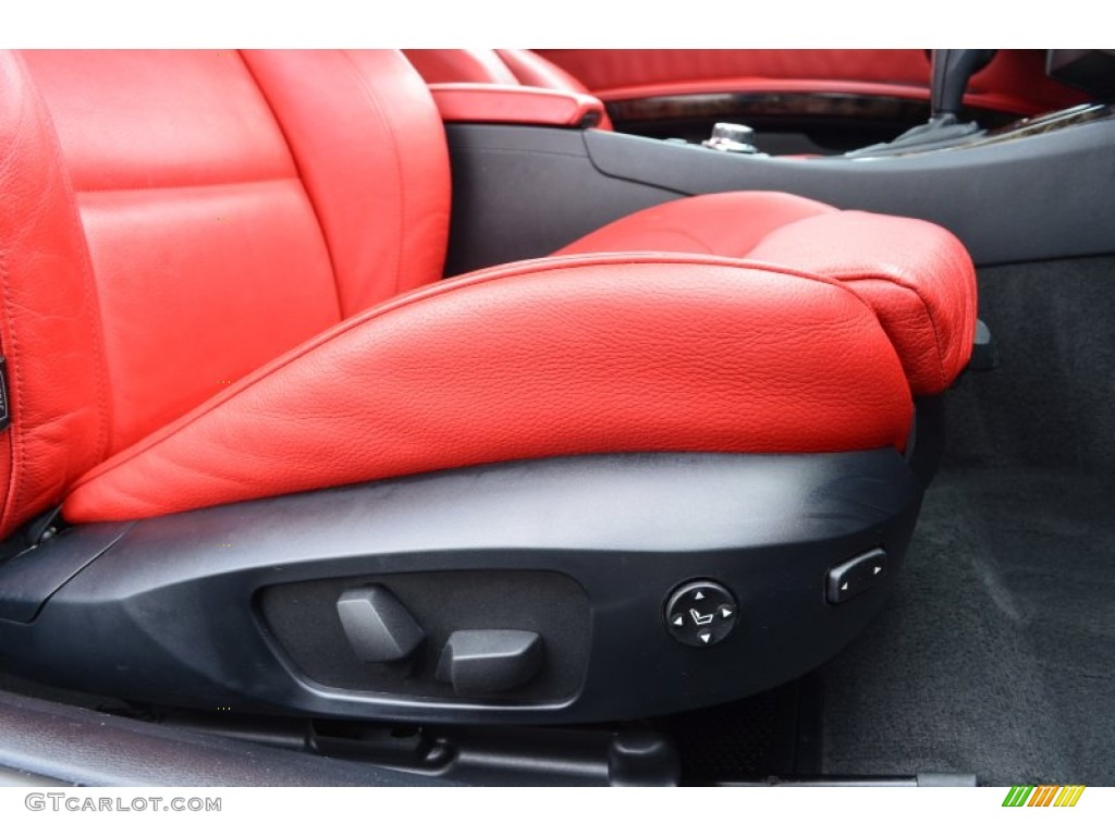 2008 3 Series 335xi Coupe - Sparkling Graphite Metallic / Coral Red/Black photo #24