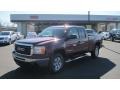 2009 Sonoma Red Metallic GMC Sierra 1500 SLE Z71 Extended Cab 4x4  photo #1