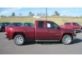 2009 Sonoma Red Metallic GMC Sierra 1500 SLE Z71 Extended Cab 4x4  photo #6