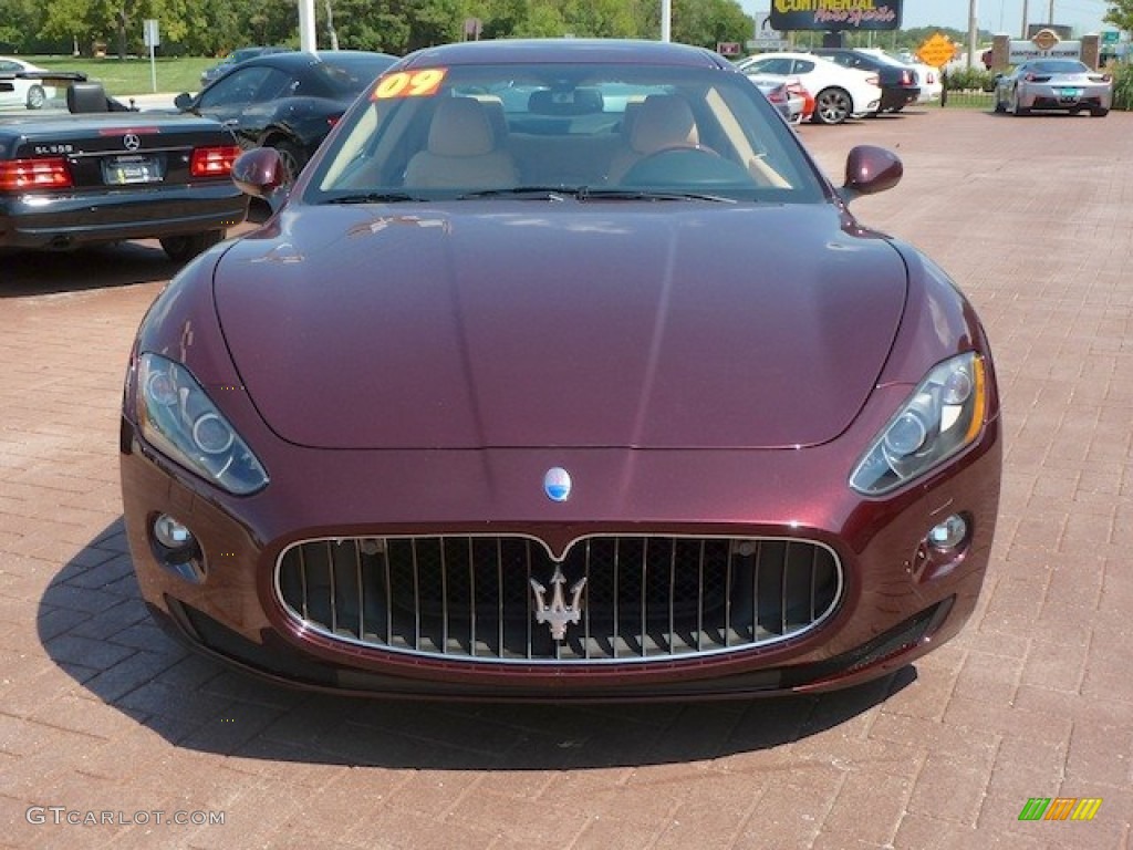 Bordeaux Pontevecchio (Dark Red) 2009 Maserati GranTurismo Standard GranTurismo Model Exterior Photo #77857980