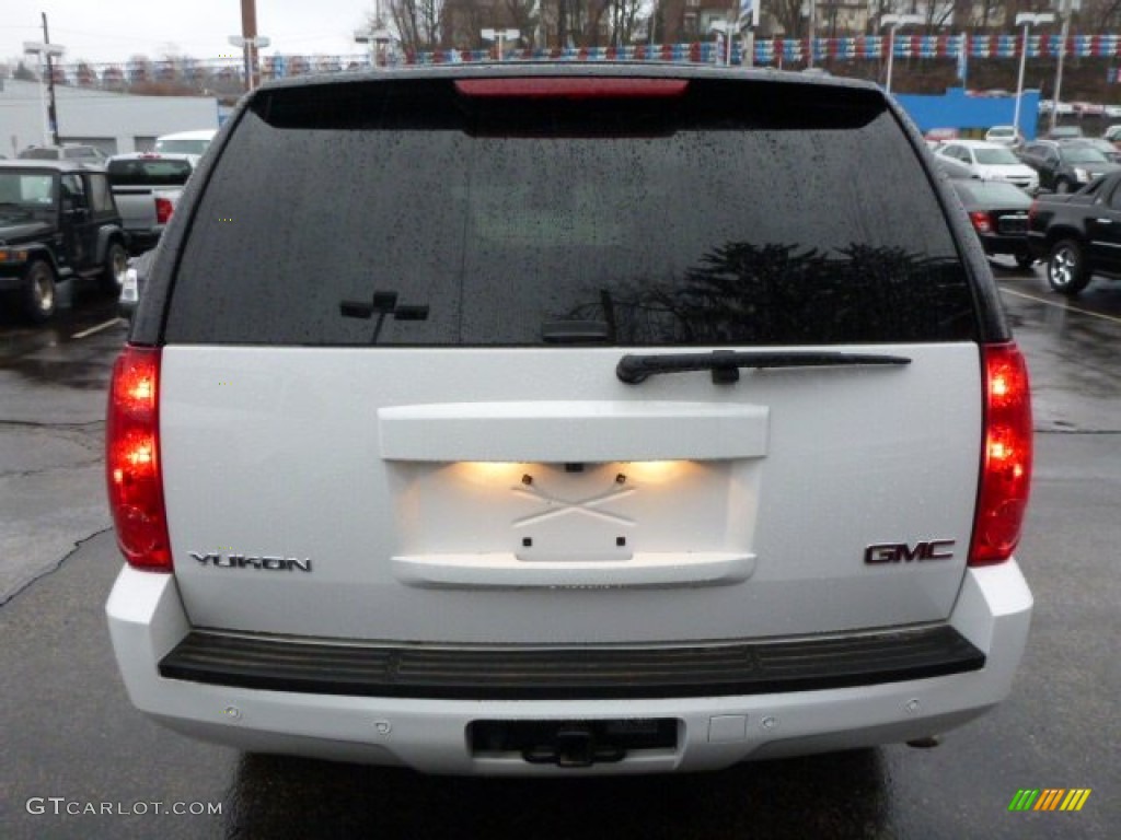 2013 Yukon SLT 4x4 - Summit White / Ebony photo #12