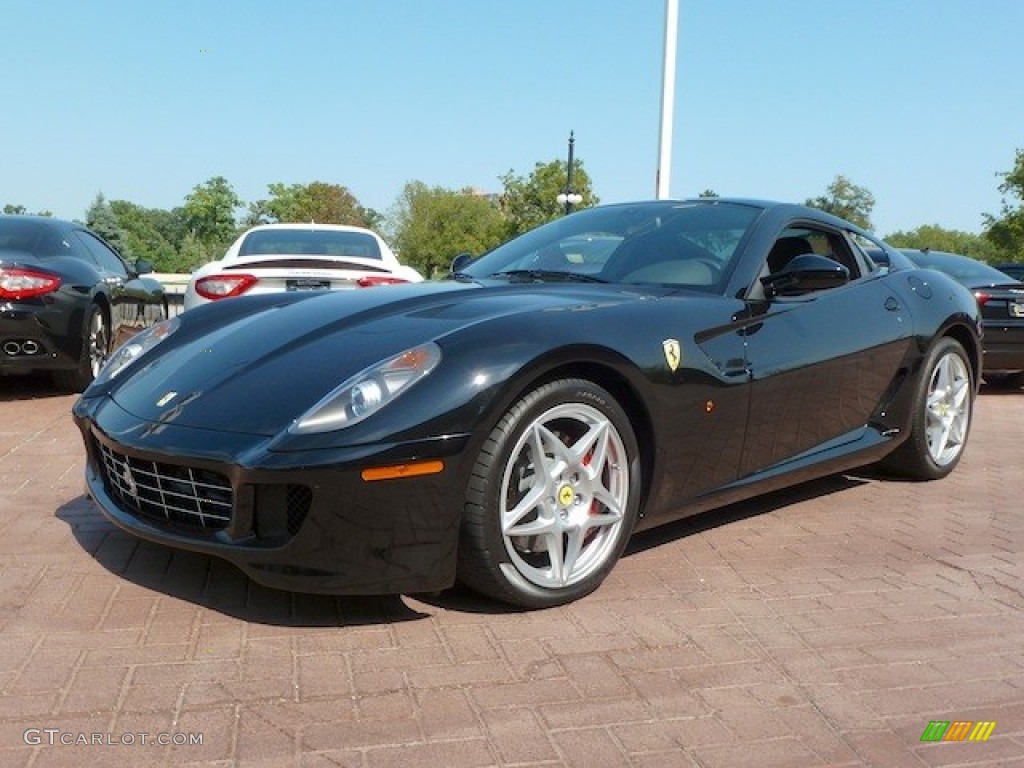 Black 2007 Ferrari 599 GTB Fiorano F1 Exterior Photo #77858460
