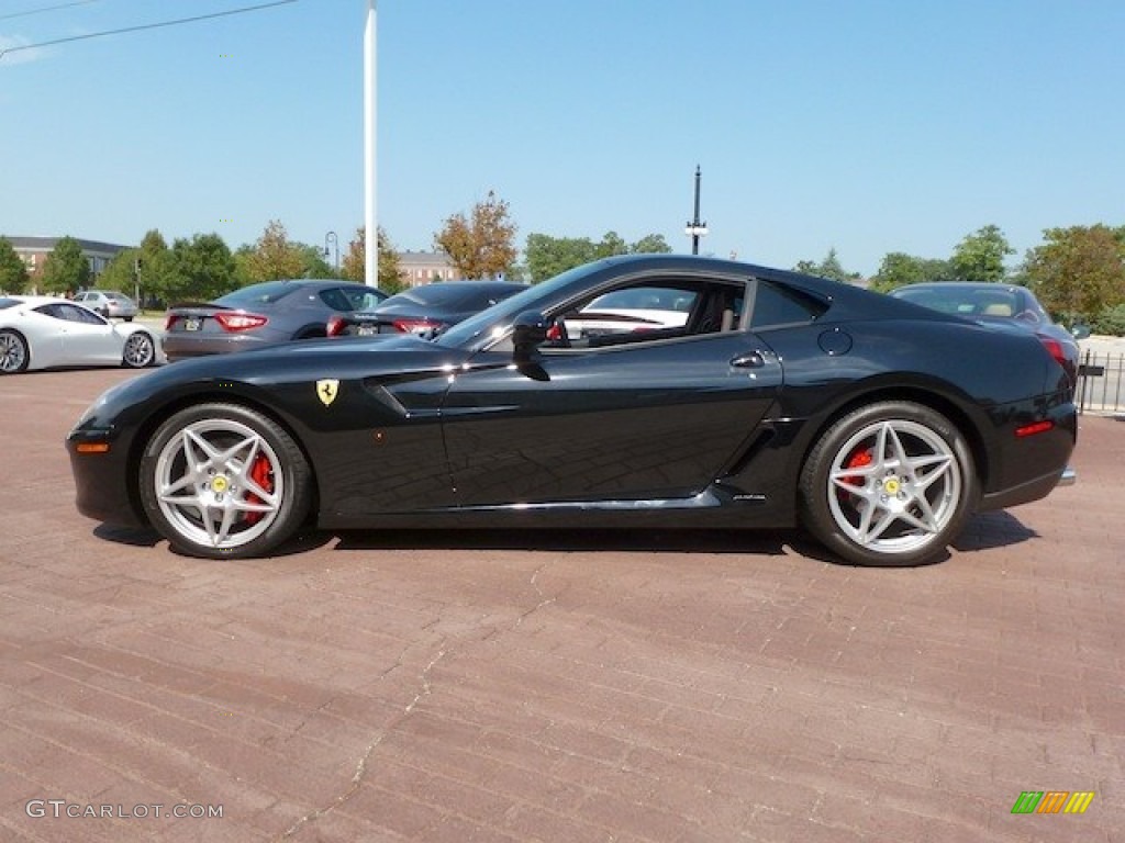 Black 2007 Ferrari 599 GTB Fiorano F1 Exterior Photo #77858484