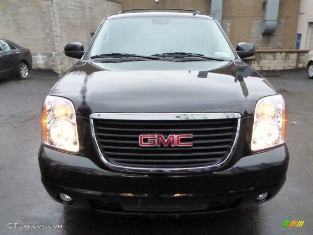 2013 Yukon SLT 4x4 - Onyx Black / Ebony photo #14