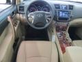 Sand Beige Dashboard Photo for 2013 Toyota Highlander #77859377