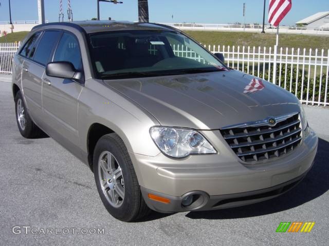 2008 Pacifica Touring S Package - Light Sandstone Metallic Clearcoat / Pastel Slate Gray photo #1