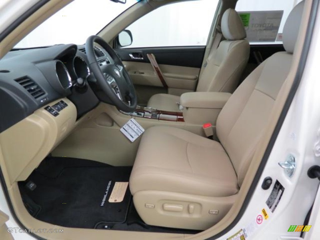 2013 Toyota Highlander Limited Front Seat Photo #77859435