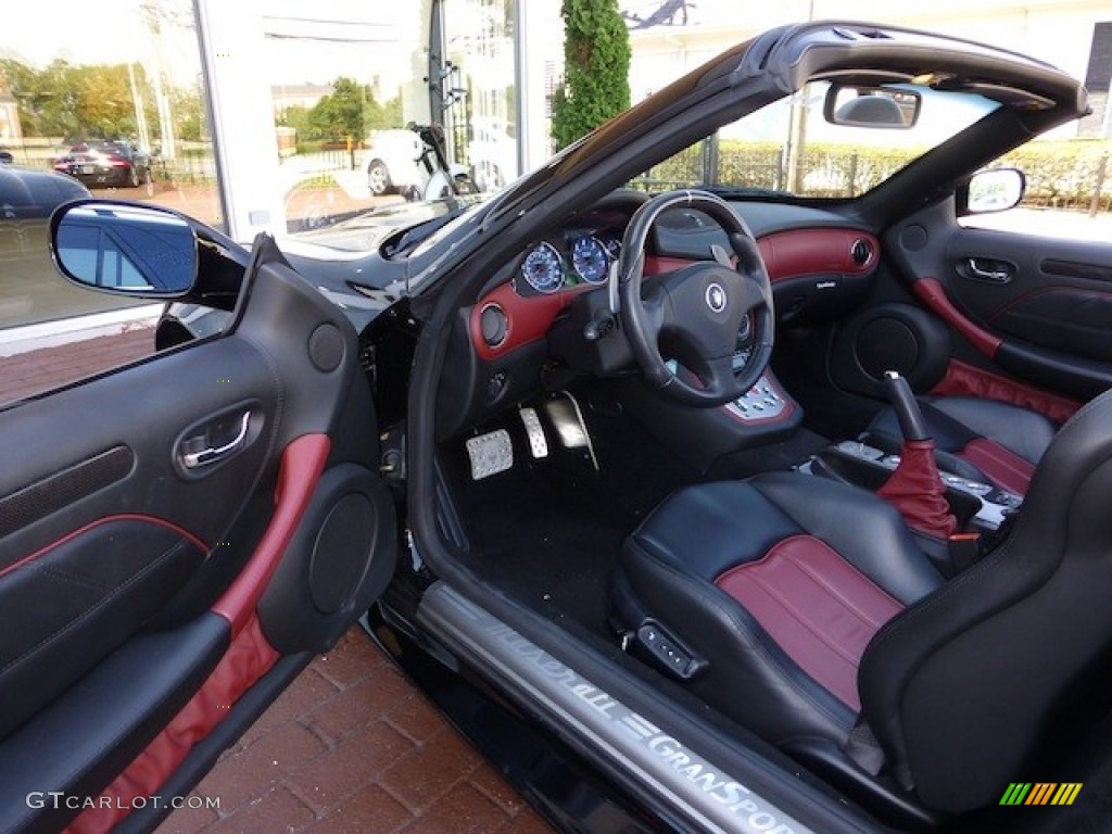 Nero/Bordeaux Interior 2006 Maserati GranSport Spyder Photo #77859585