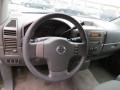 2005 Nissan Titan Graphite/Titanium Interior Steering Wheel Photo