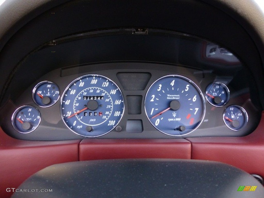 2006 Maserati GranSport Spyder Gauges Photos