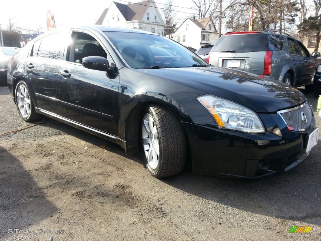 Super Black 2007 Nissan Maxima 3.5 SE Exterior Photo #77860215